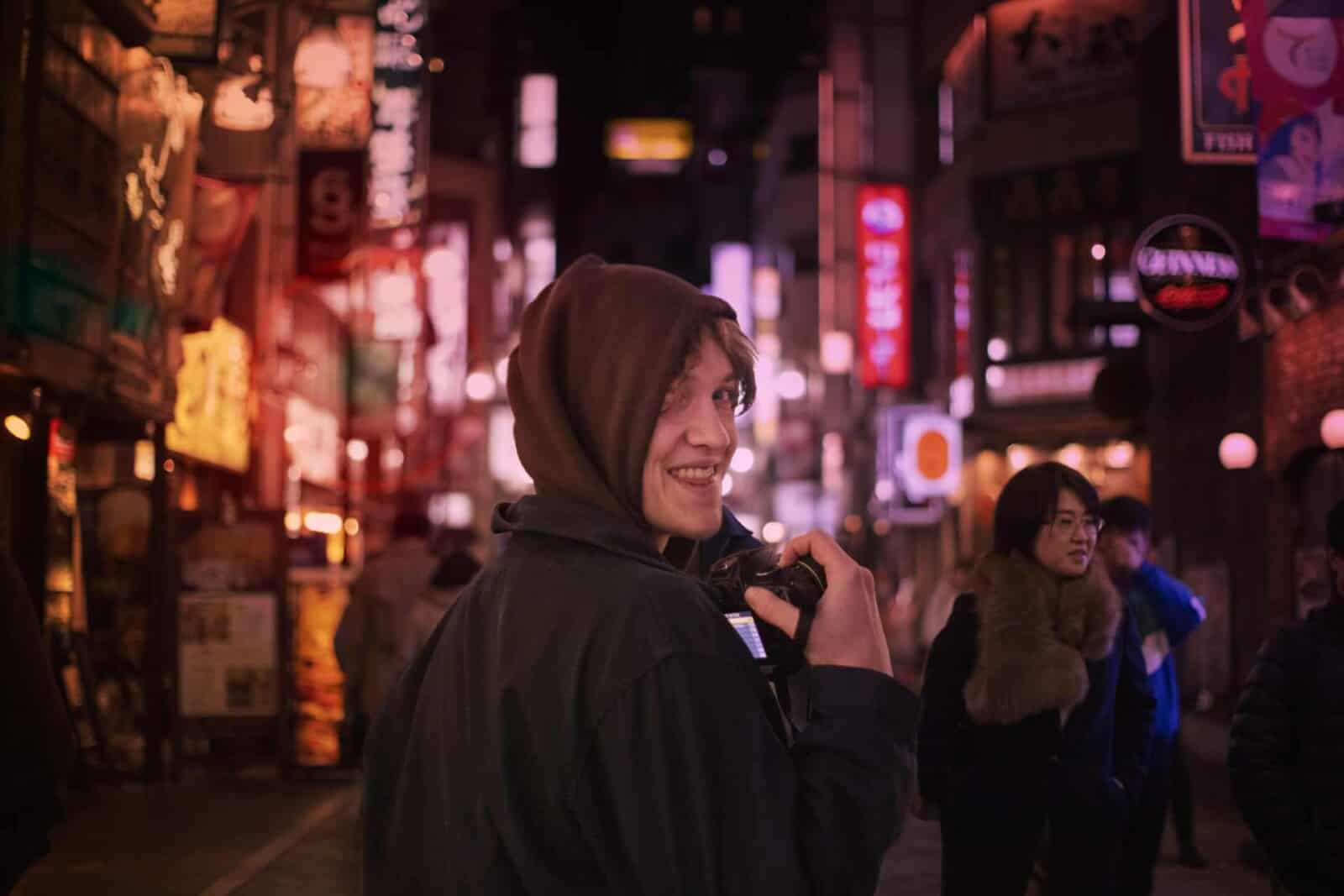 Fotograf i Japan